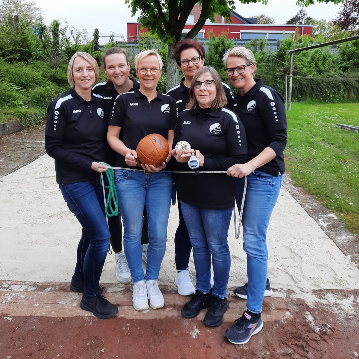 Team vom Sportabzeichen des FC Oeding