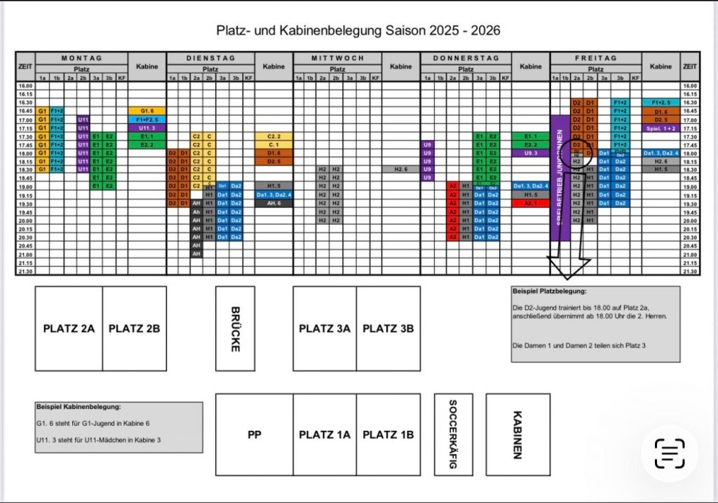 Platz- und Kabinenbelegung 2025726